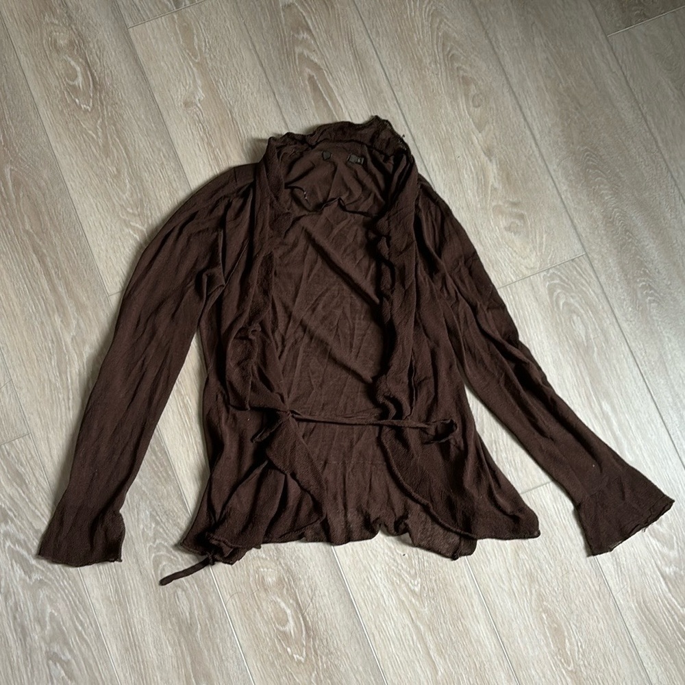 Sandwich Y2K delicate frilly wrap